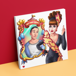 DraGlam Bianca del Rio Canvas