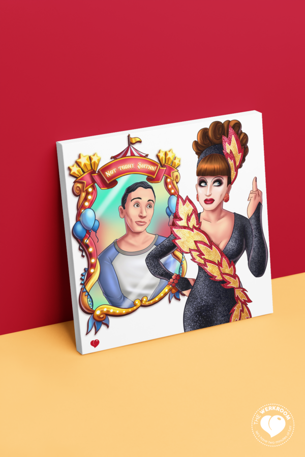 DraGlam Bianca del Rio Canvas