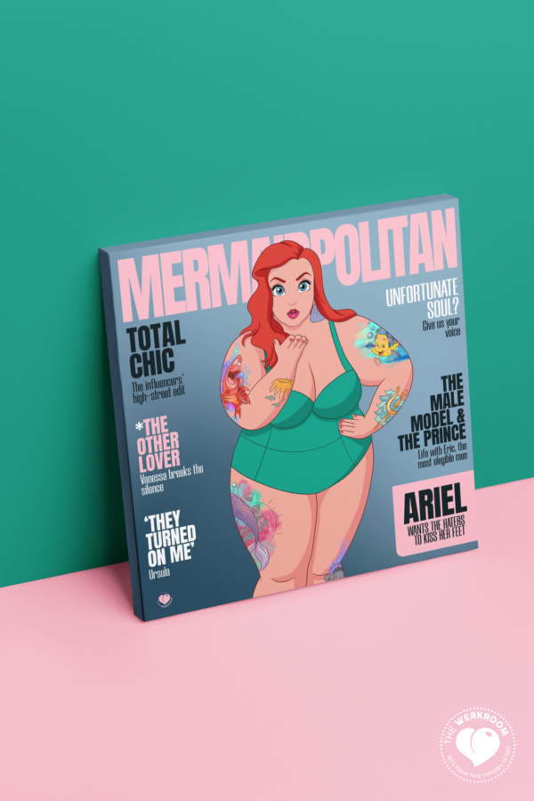 Magazines Mermaidpolitan Canvas