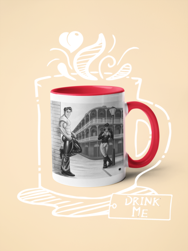 Prinsex of Finland Mug Cruising in New Orleans ()