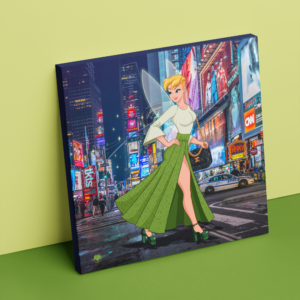 Street Fashion Tinkerbell Canvas