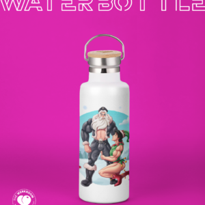 Christmas Triton and Eric Water Bottle
