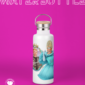 DraGlam Blu Hydrangea Water Bottle