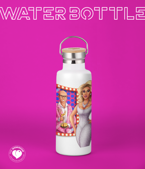 DraGlam Rupaul Mirror Water Bottle