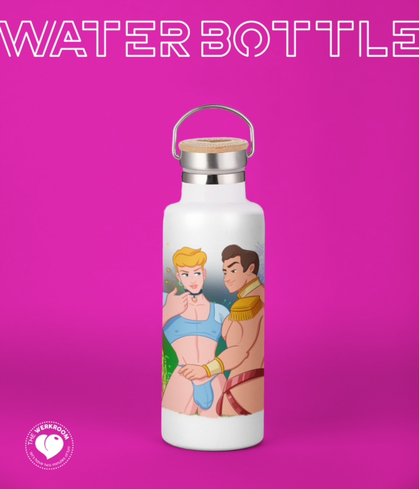 Dudes Tale Cinderella Water Bottle