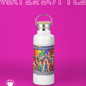 Fire Island Rainbow Wall Water Bottle