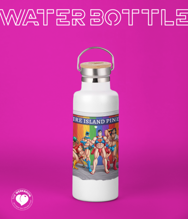 Fire Island Rainbow Wall Water Bottle
