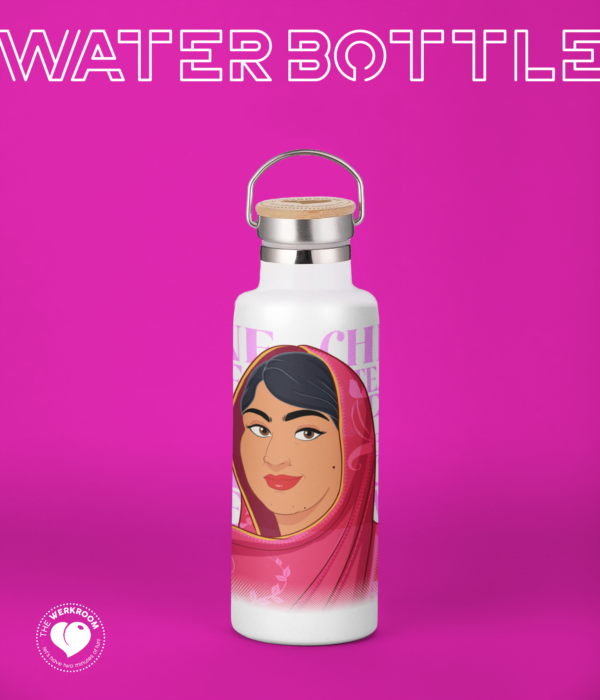 Herstory Malala Yousafzai Water Bottle