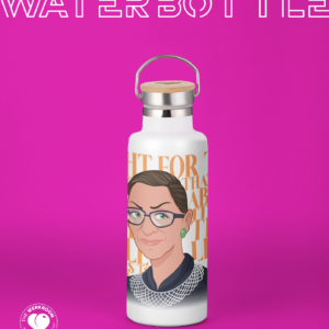 Herstory Ruth Bader Ginsburg Water Bottle