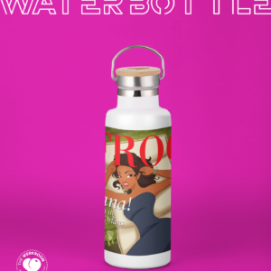Magazines Frog Water Bottle