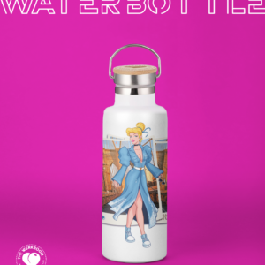 Street Fashion Cinderella Water Bottle