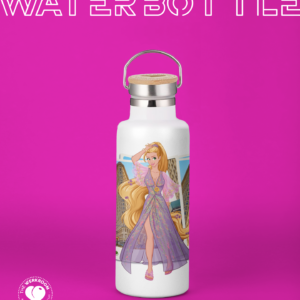 Street Fashion Rapunzel Water Bottle