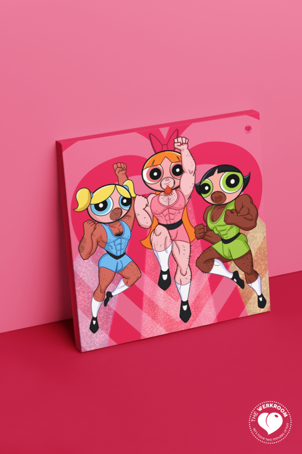 Special Edition The Powerpuff Boys Canvas