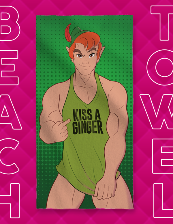 Special Edition Kiss a Ginger Towel ()