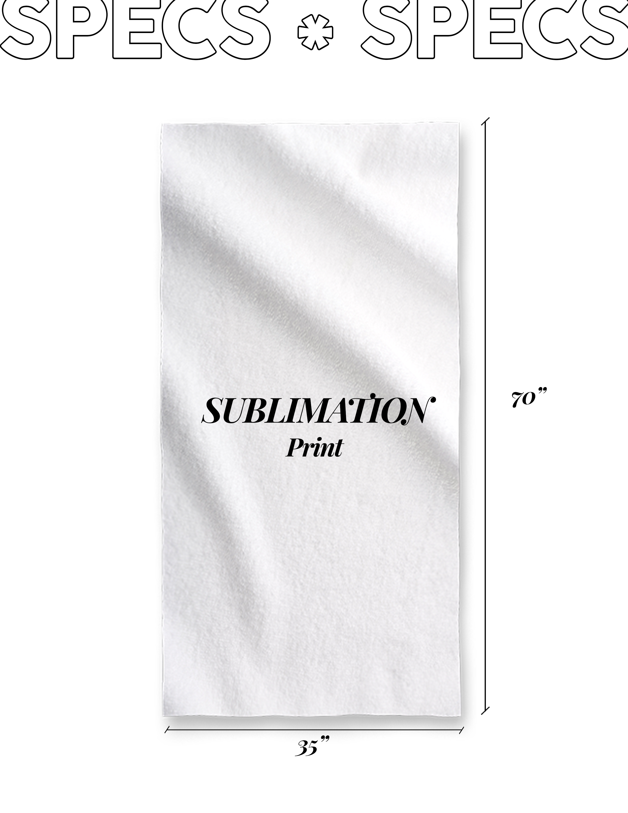 Soft And Absorbent Sublimation Cotton Sublimation Towels For Beach