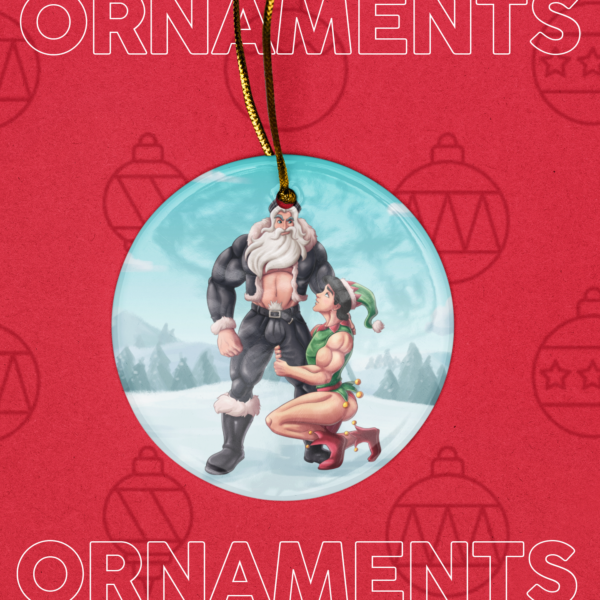 Christmas Triton and Eric Ornament ()