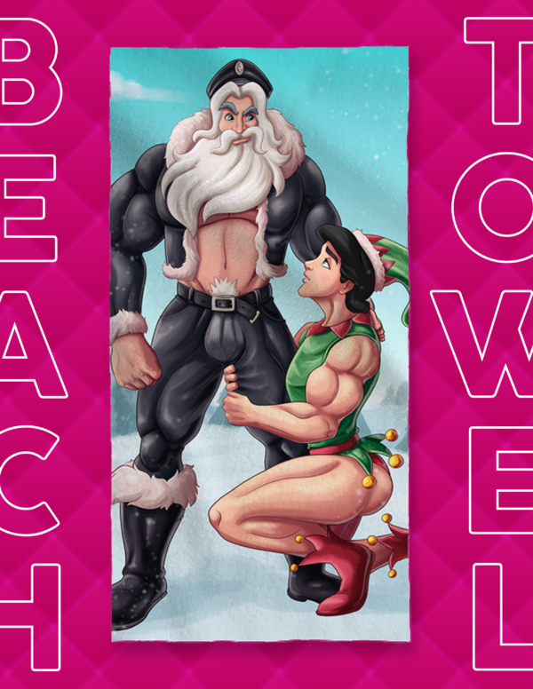 Christmas Triton and Eric Towel ()