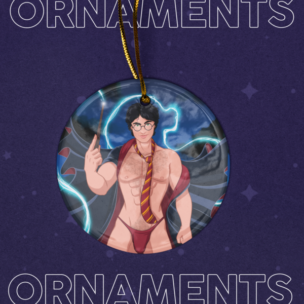Dudes Wizard Ornament ()