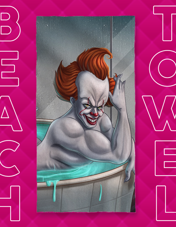 Halloqueer Pennywise Towel ()