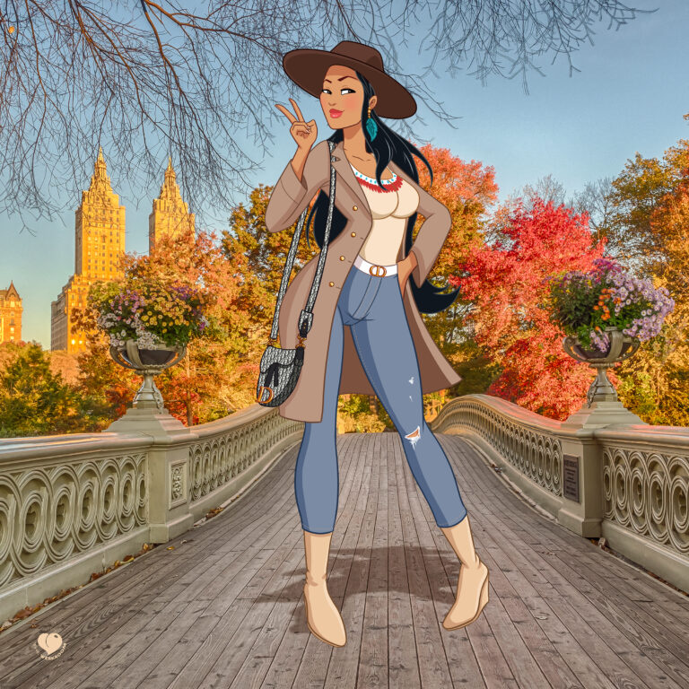 Street Fashion Pocahontas