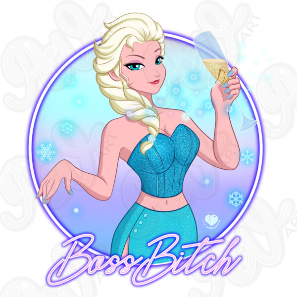 Boss Bitch Elsa Copy