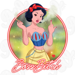 Boss Bitch Snow White Copy