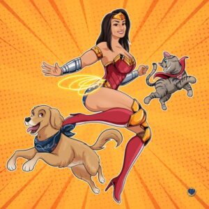 TW Wonder Pet Woman x