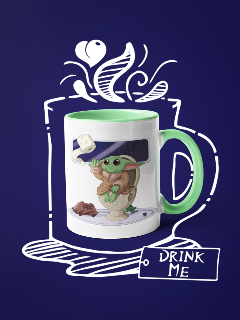 Star Baths Baby Yoda ()