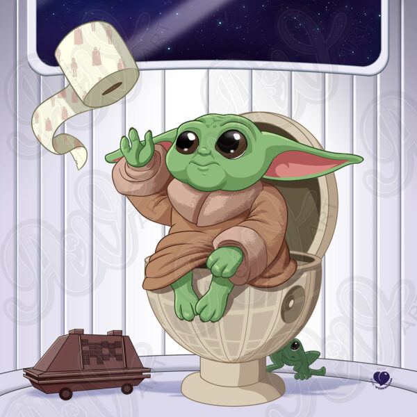 Star Baths Baby Yoda Copy