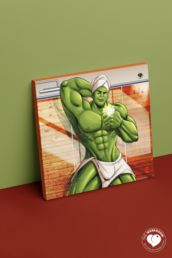 Super Homie Hulk Canvas
