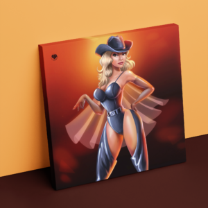 Divas Queen B Canvas