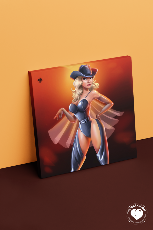 Divas Queen B Canvas