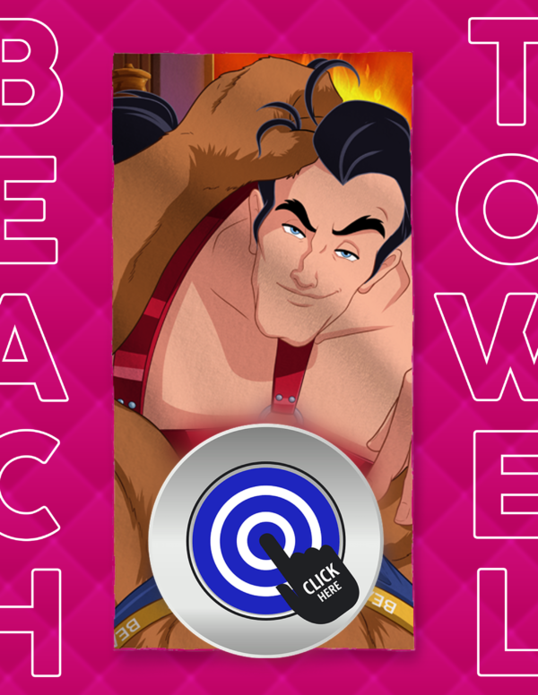 Mind Blowing Gaston Towel () copia