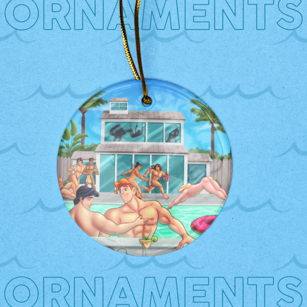 Special Edition Pool Party Princes Ornament ()