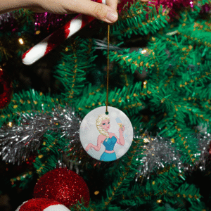 Boss Bitch Elsa Ornament ()