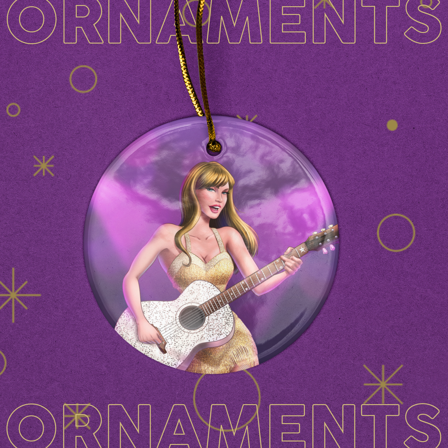 Divas American Sweetheart Ornament ()