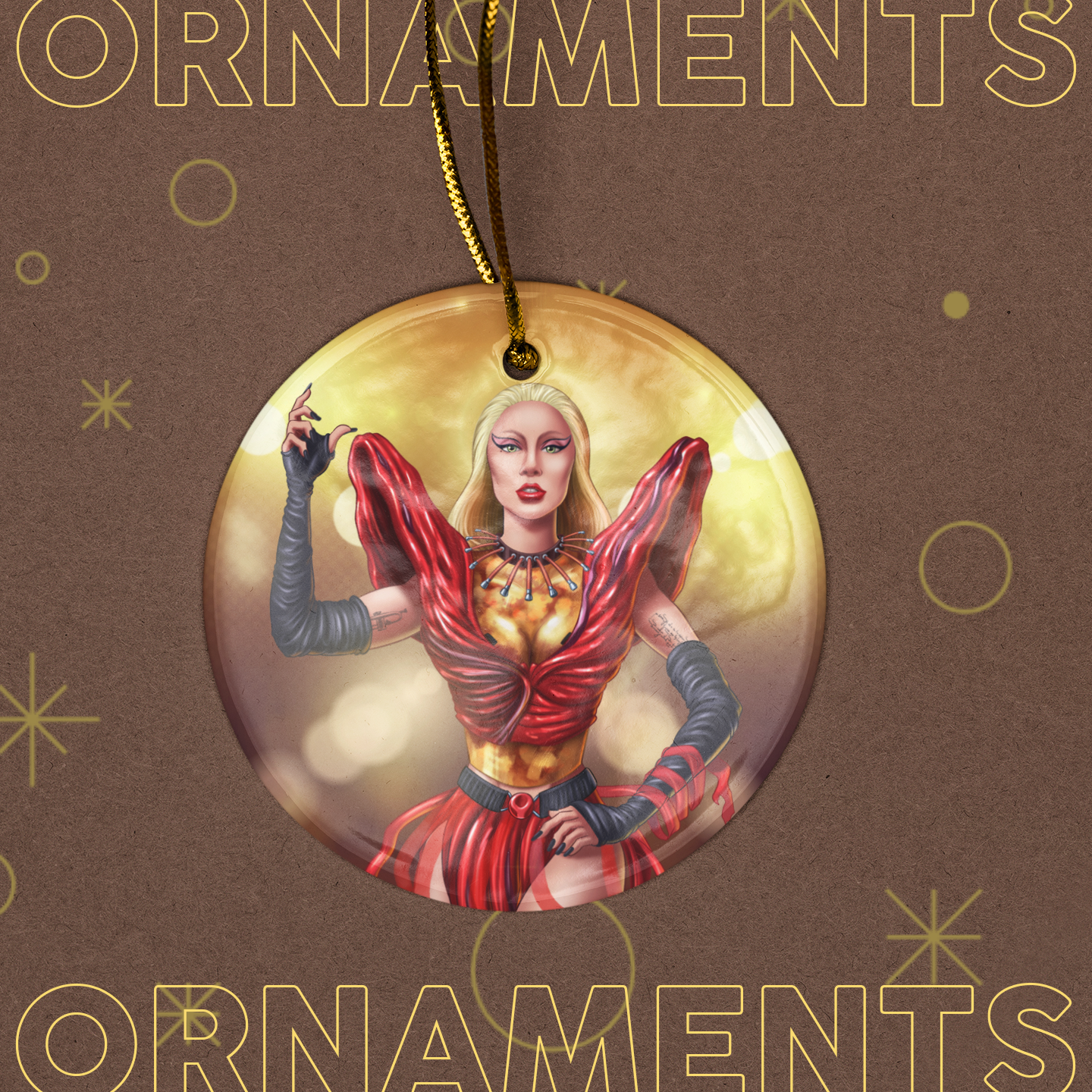 Divas Bad Romance Ornament ()