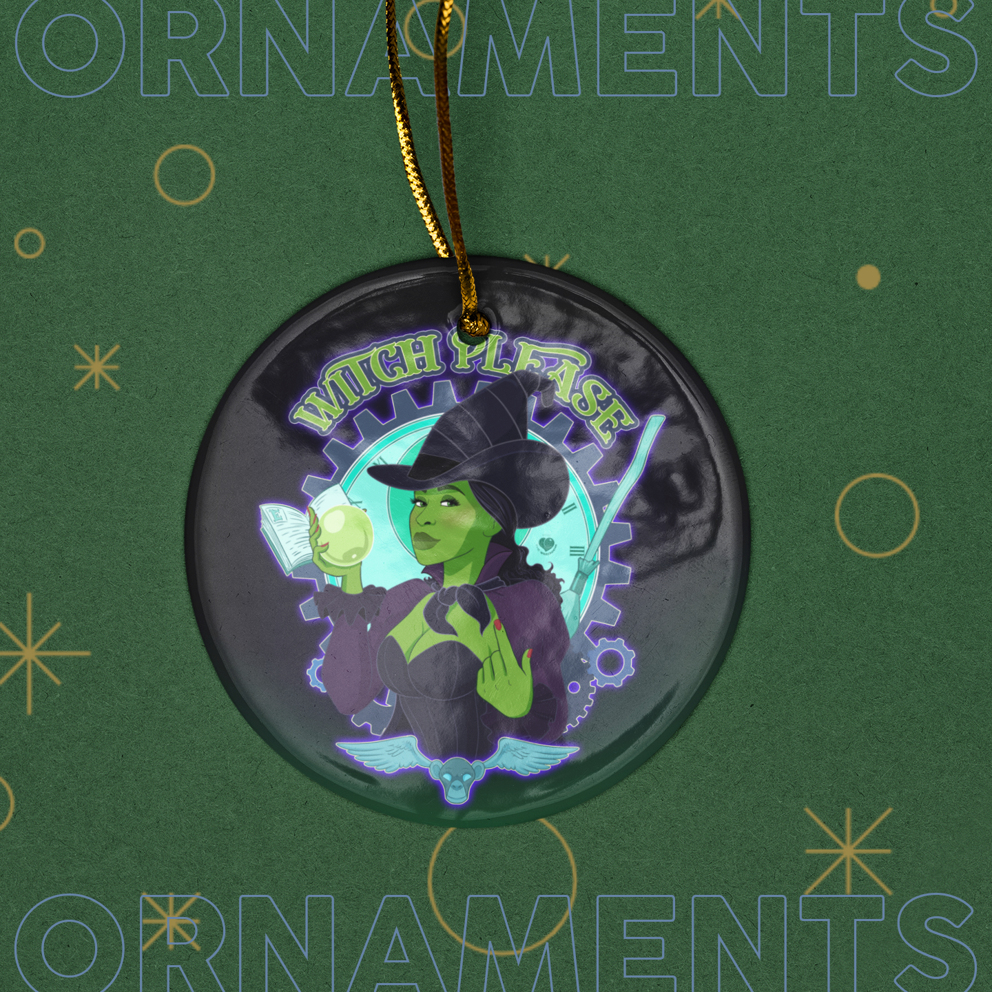 Limited Edition Witch Please Ornament ()