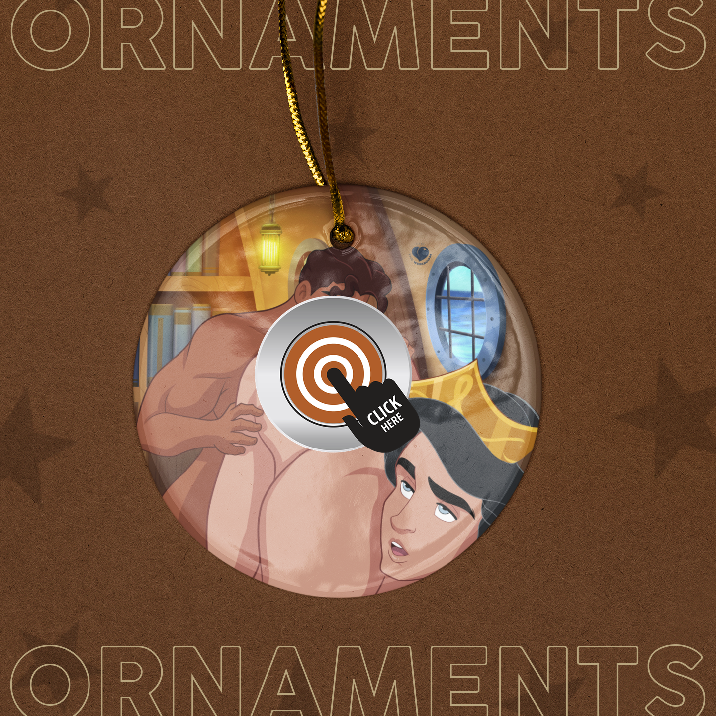 Mind Blowing Eric Ornament () copia