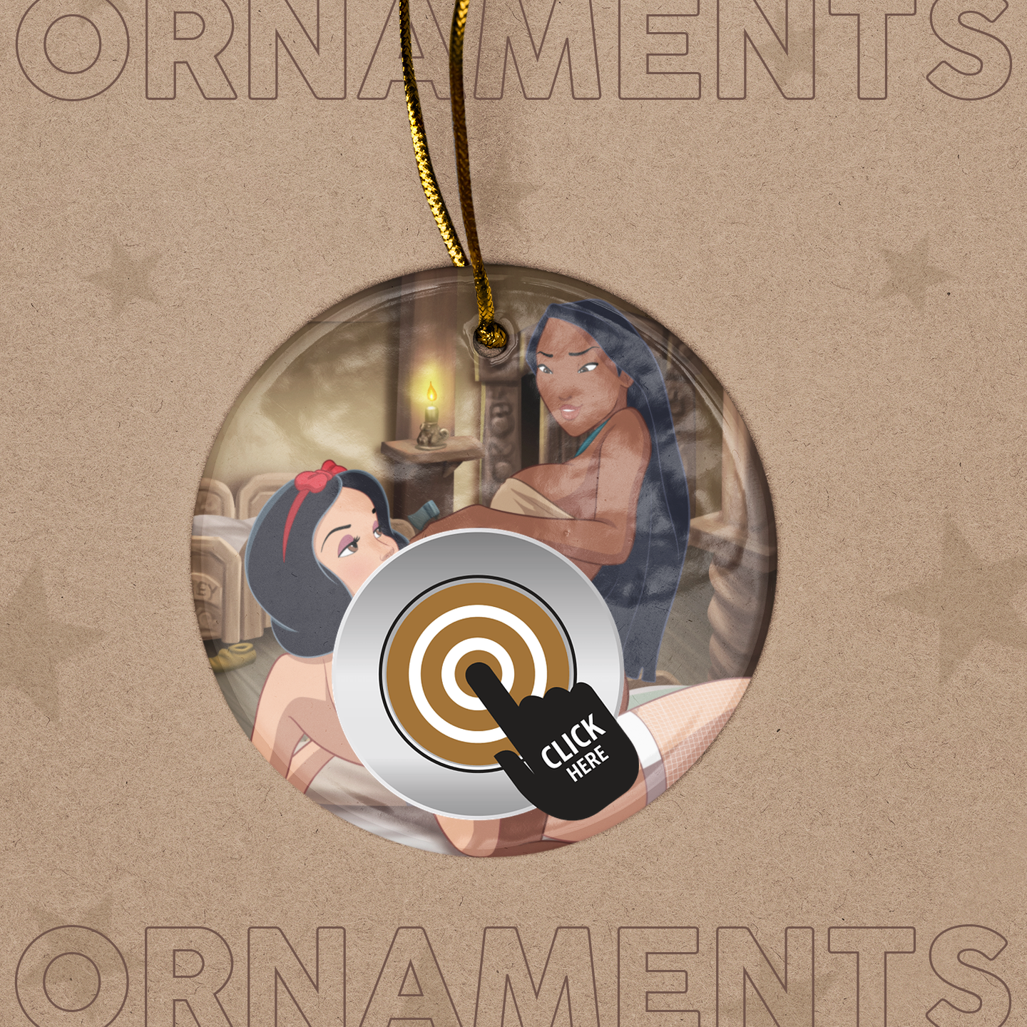 Mind Blowing Snow White Ornament () copia