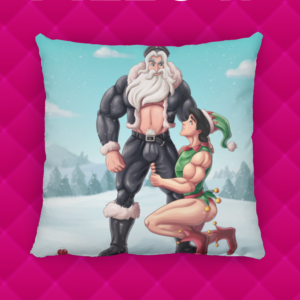 Christmas Triton and Eric Pillow ()