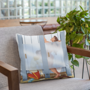 Cruising Glory Tale Pillow ()