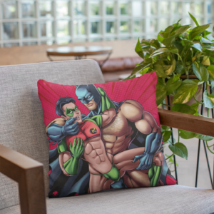 Im Close Batman Robin Pillow ()