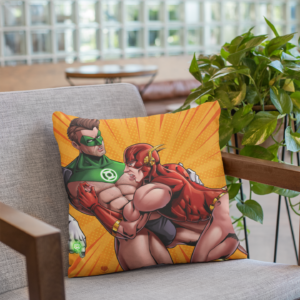 Im Close Green Flash Pillow ()
