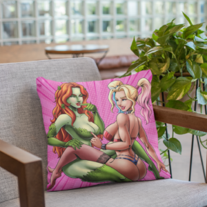 Im Close Poison Queen Pillow ()