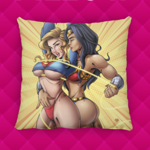 Im Close Wonder Girl Pillow ()