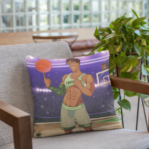 Jocks Basketball Naveen Pillow ()