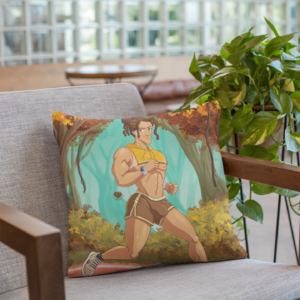 Jocks Hiking Tarzan Pillow ()