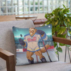 Jocks Hockey Beast Pillow ()