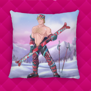 Jocks Skiing Kristoff Pillow ()